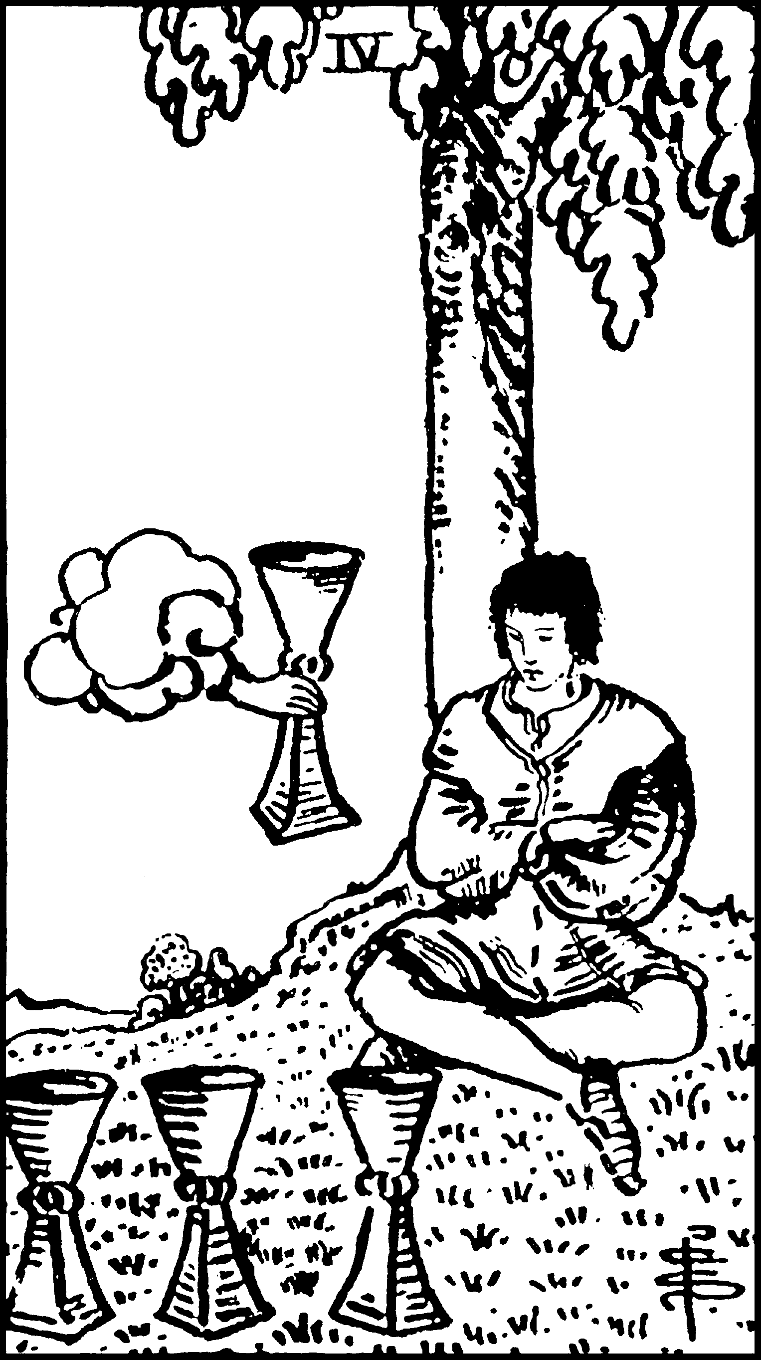 Four of Cups