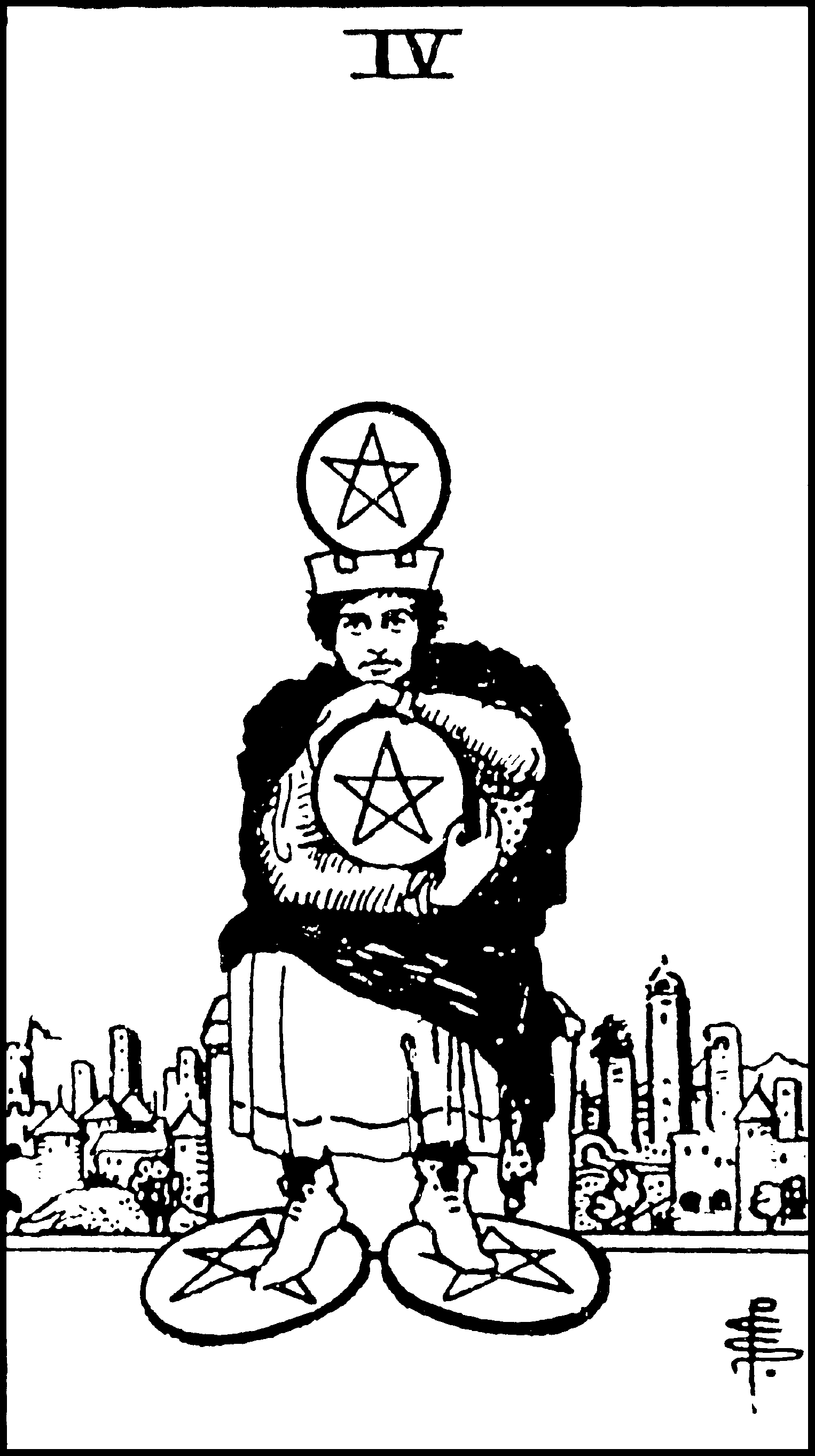 Four of Pentacles