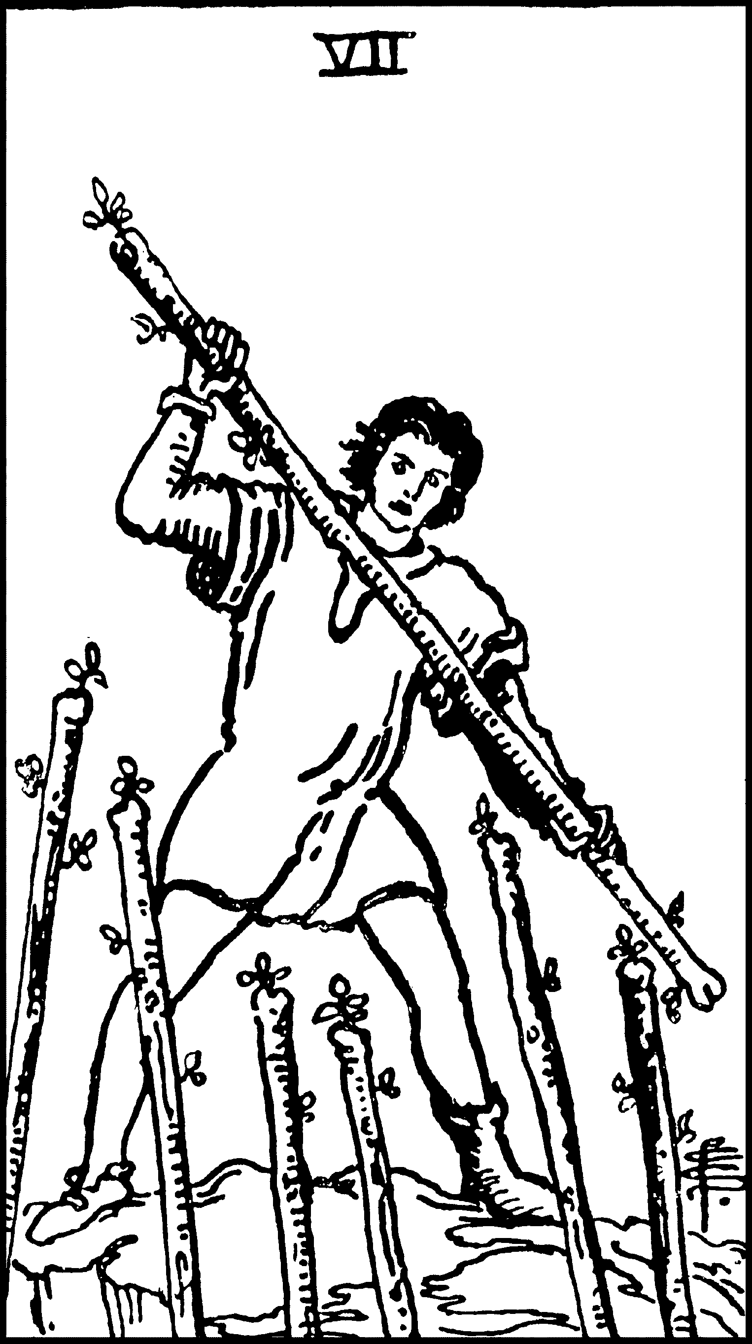 Seven of Wands