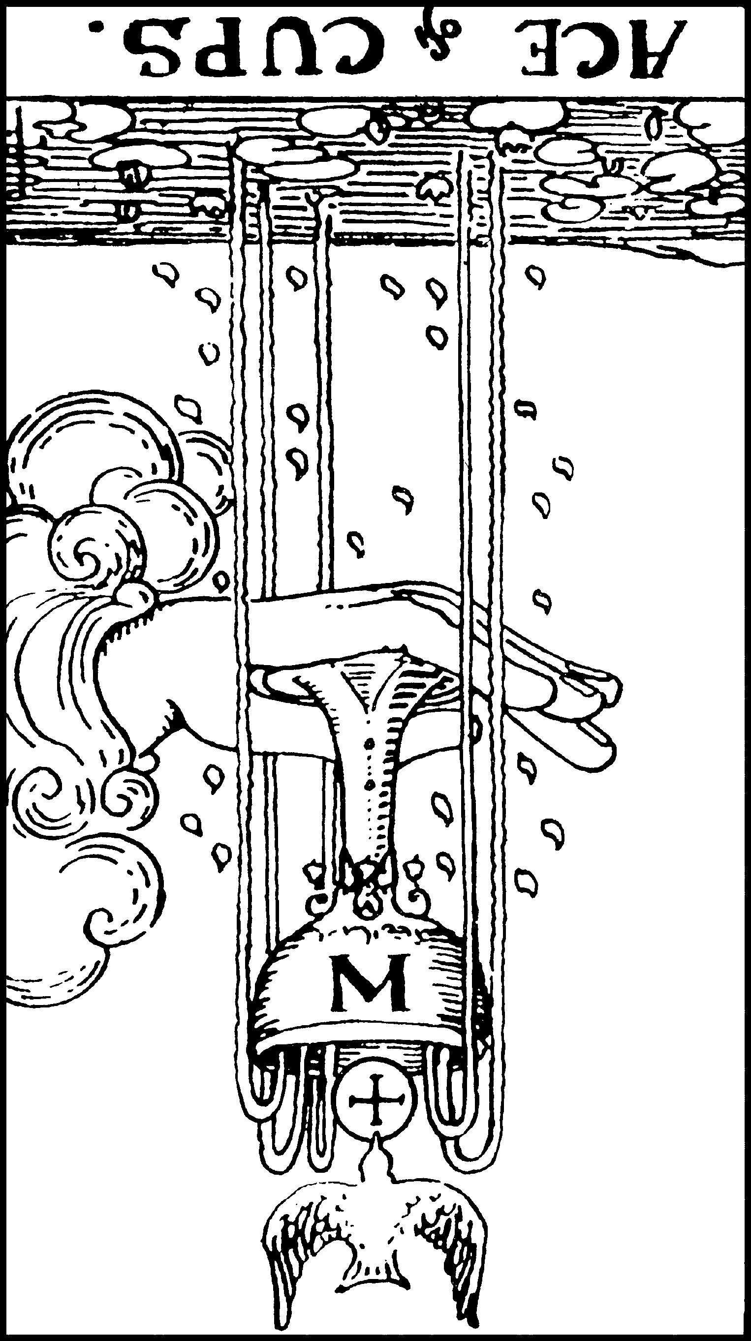 Ace of Cups (reversed)