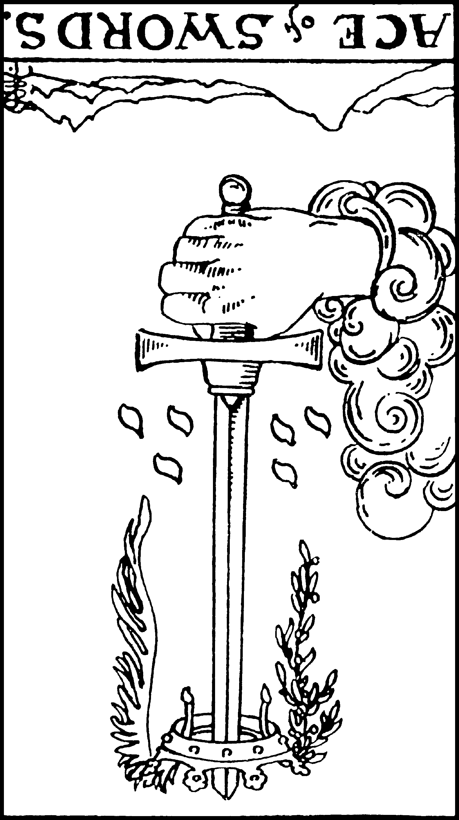 Ace of Swords (reversed)