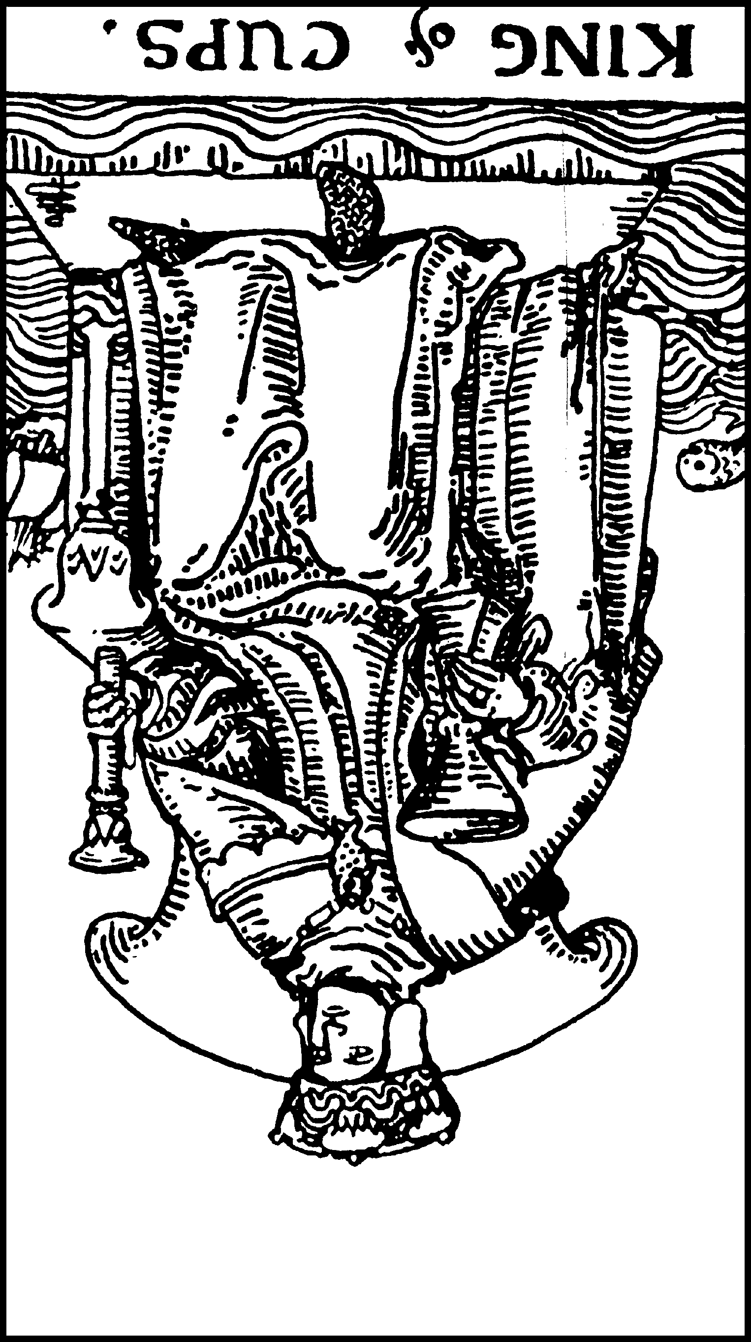 King of Cups (reversed)