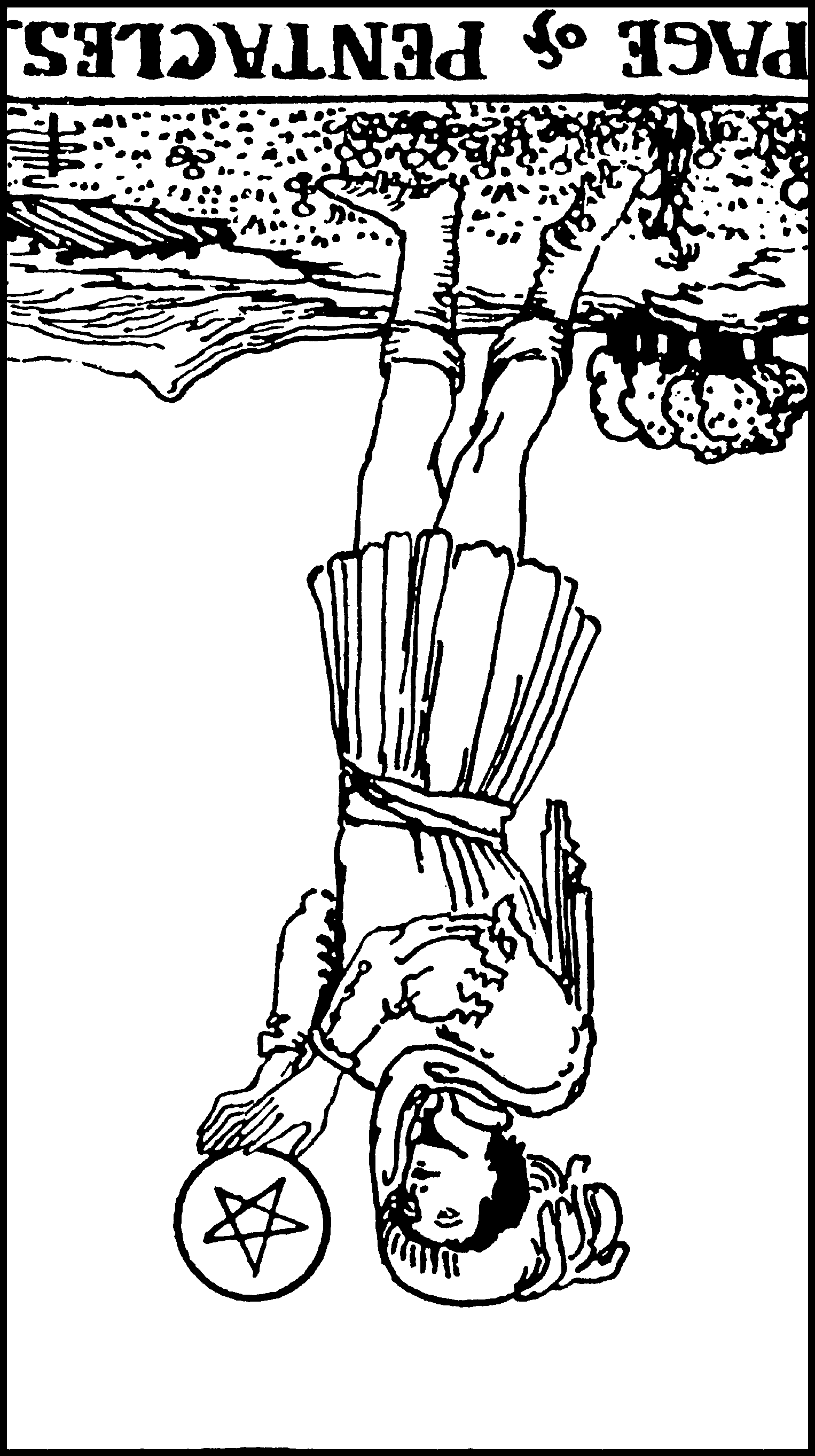 Page of Pentacles (reversed)