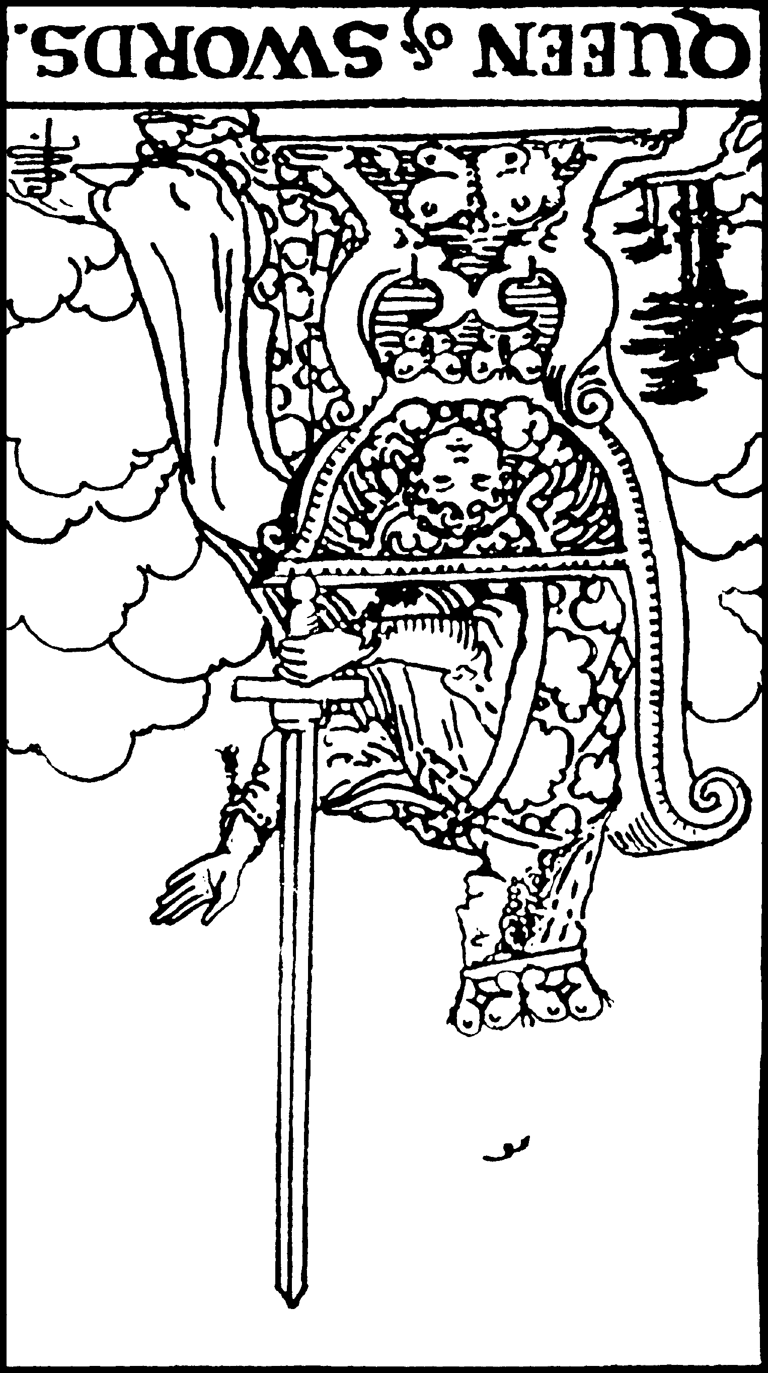 Queen of Swords (reversed)