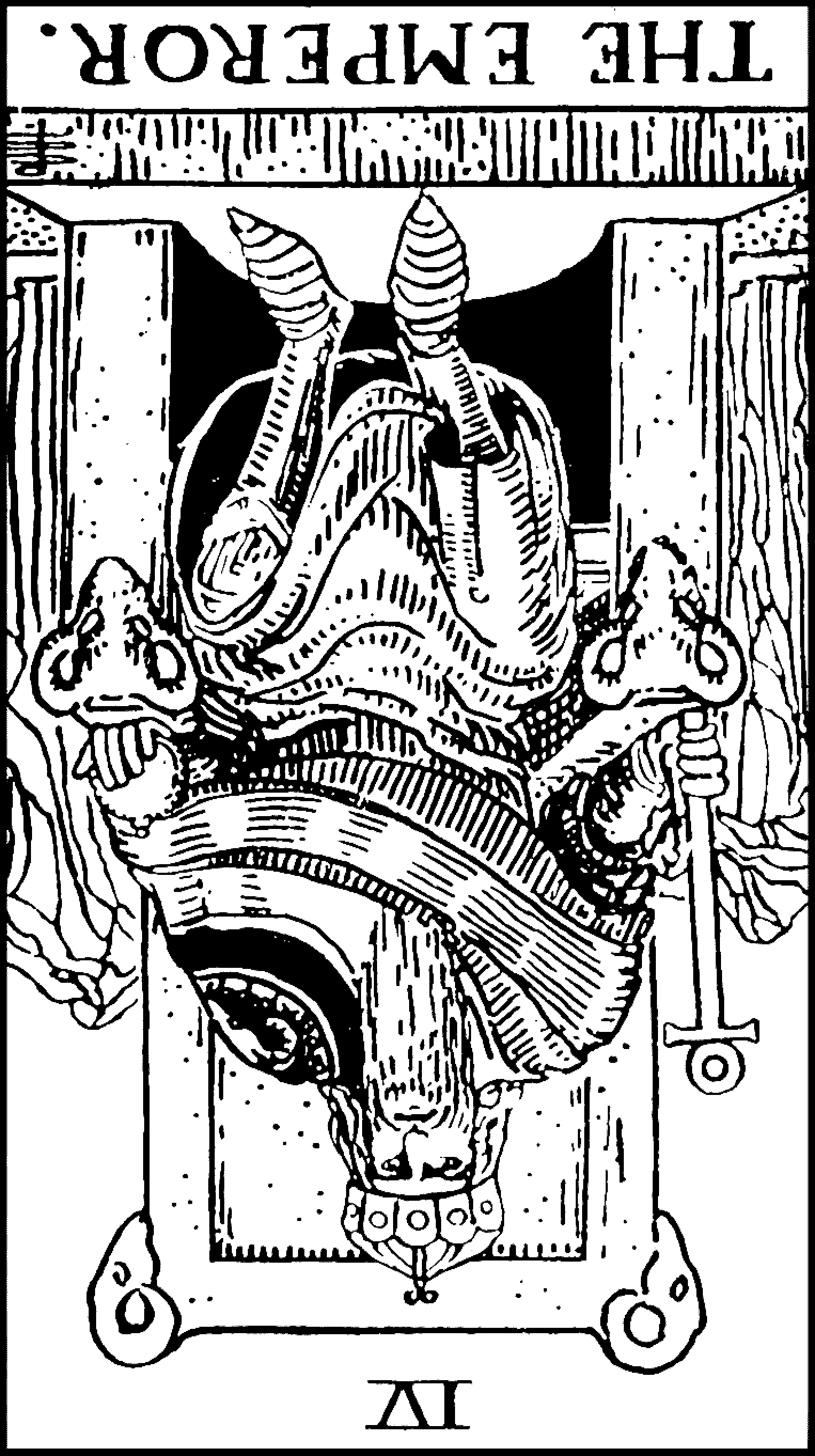 The Emperor (reversed)