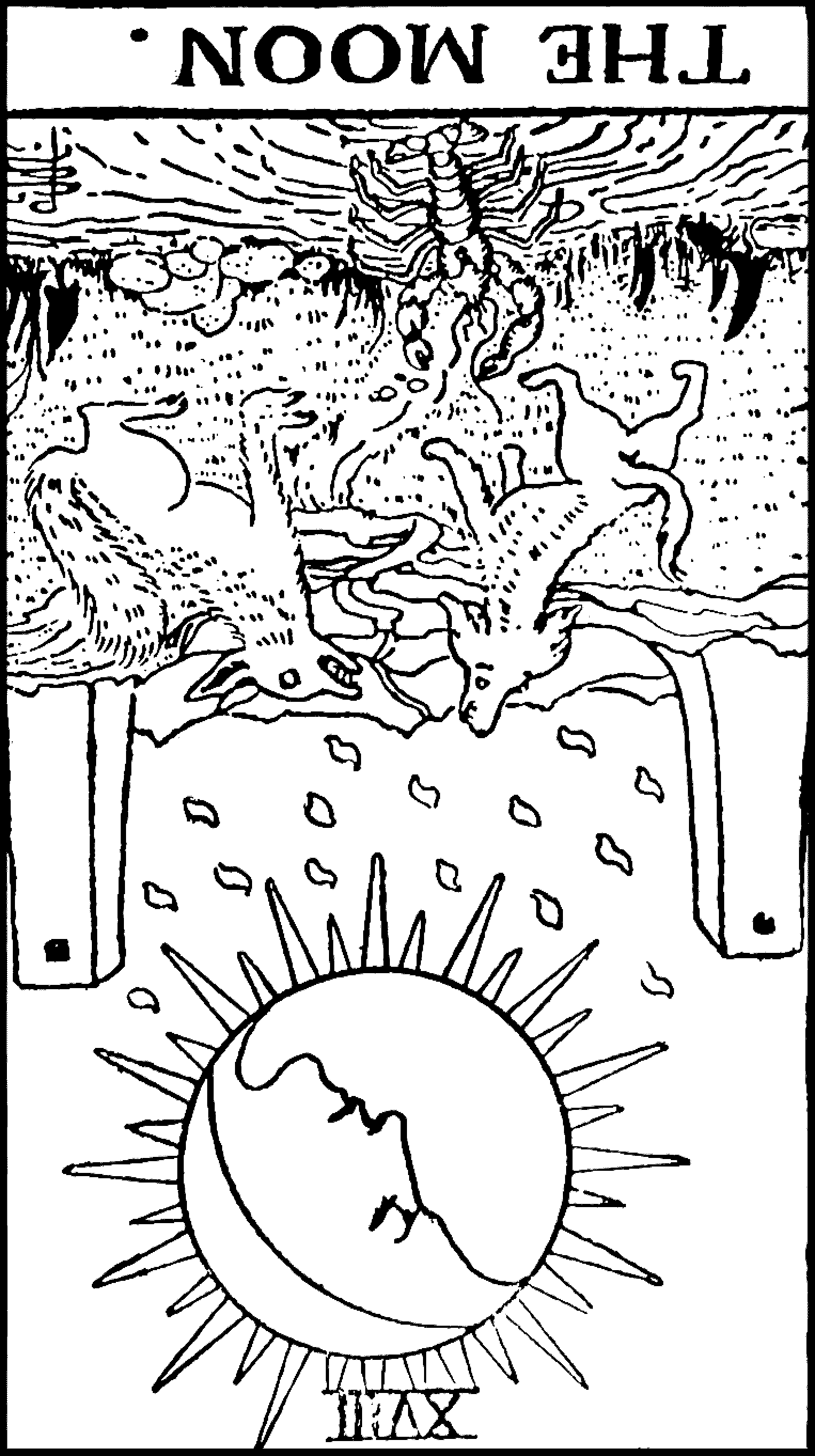 The Moon (reversed)